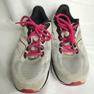 Saucony Womens 11 W  Ride 14 Gray Running Shoes Sneakers S10651-55